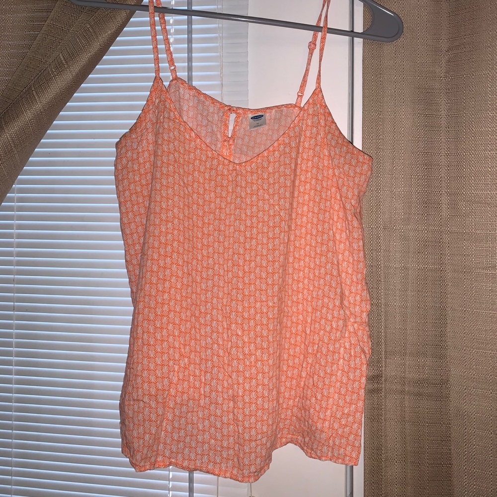 Melon top with open back